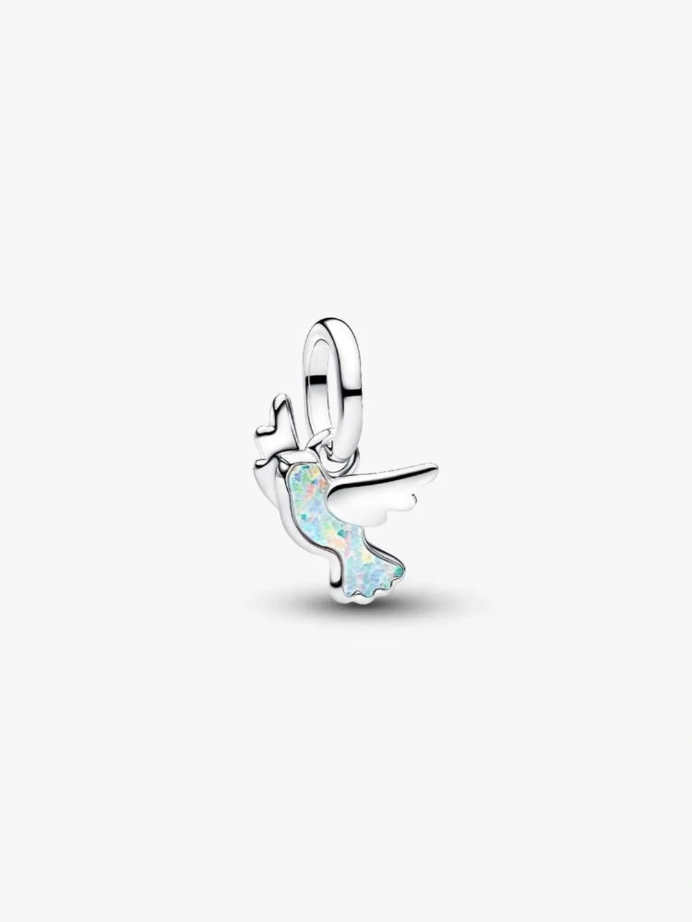 Pandora White Dove Mini Dangle Charm